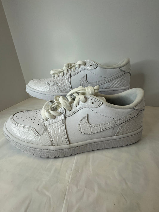 Air Jordan 1 Low Golf Triple White (Half Box)